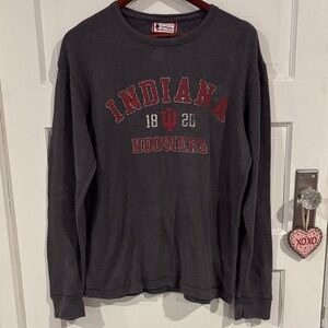 American Classic Sportswear Indiana Hoosiers Graphic Long Sleeve Shirt
